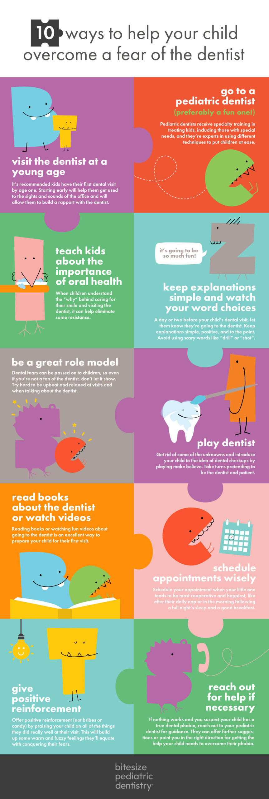 10 Tips On How To Overcome Your Child S Fear Of The Dentist Bitesize Pediatric Dentistry